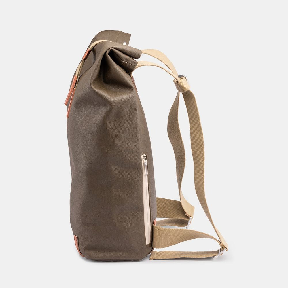Mochila BROOKS PICKWICK COTTON CANVAS 26L Castanho