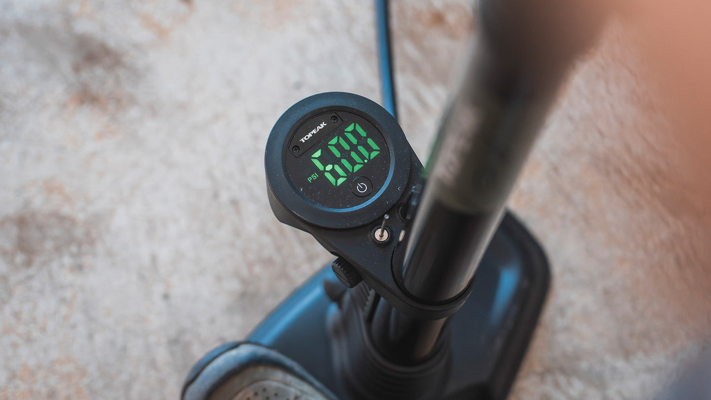 Bomba de pé TOPEAK JOEBLOW MOUNTAIN X DIGITAL