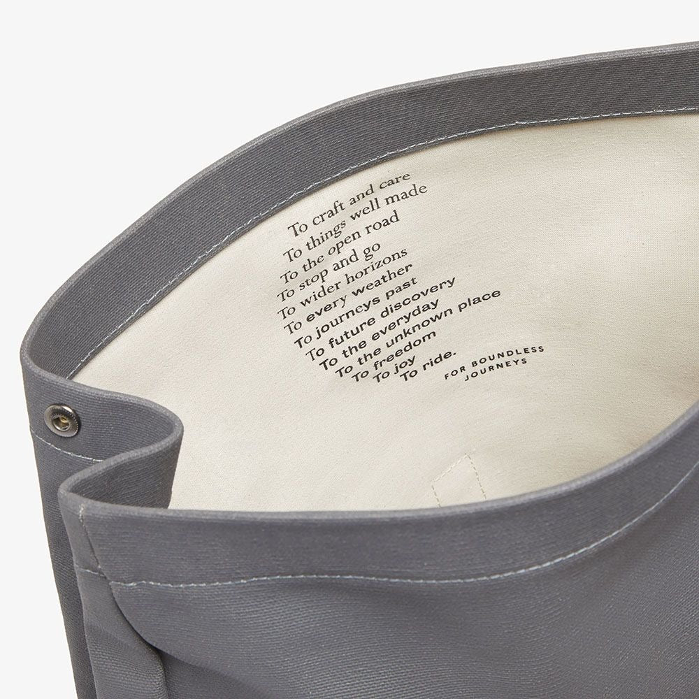 Mochila BROOKS PICKWICK COTTON CANVAS 26L Cinzento