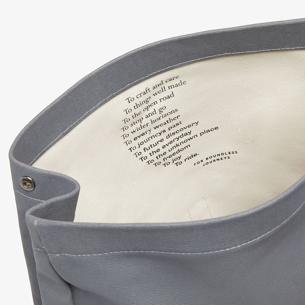 Mochila BROOKS PICKWICK COTTON CANVAS 12L Cinzento