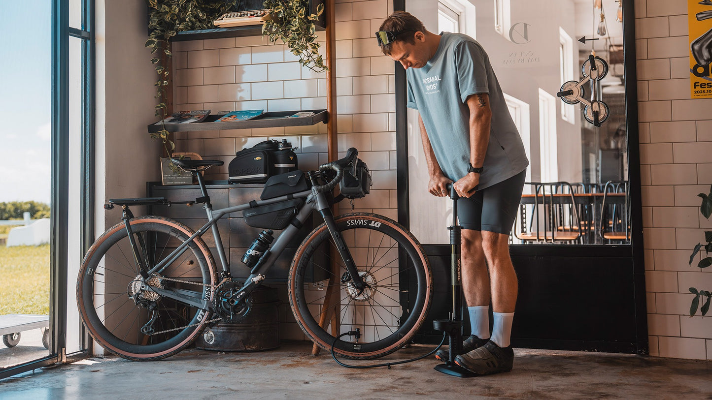 Bomba de pé TOPEAK JOEBLOW MOUNTAIN X DIGITAL