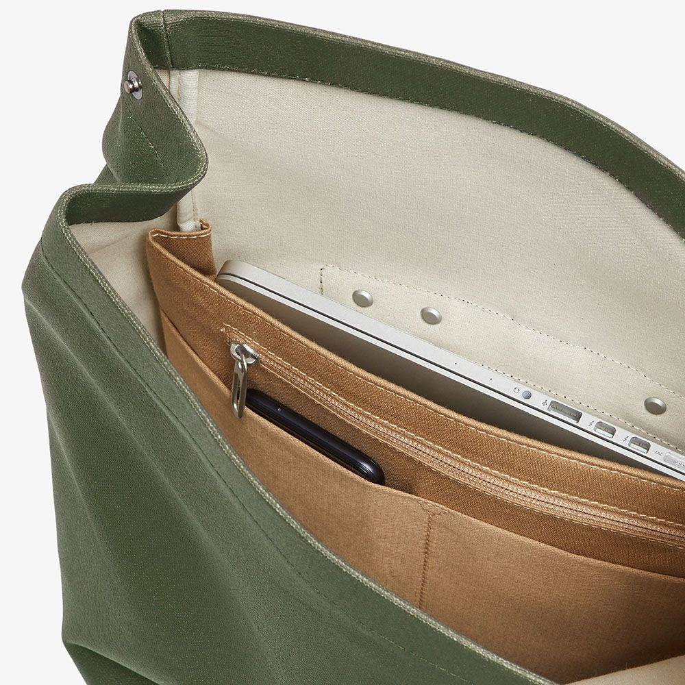 Mochila BROOKS PICKWICK COTTON CANVAS 12L Verde