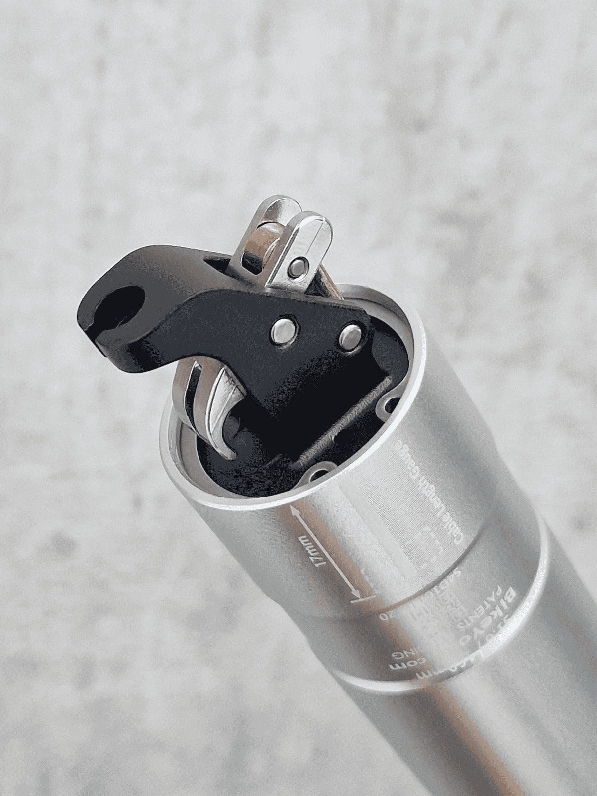 Espigão de selim telescópico BIKEYOKE REVIVE 3.0 Prata