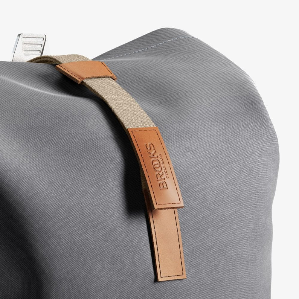 Mochila BROOKS PICKWICK COTTON CANVAS 26L Cinzento