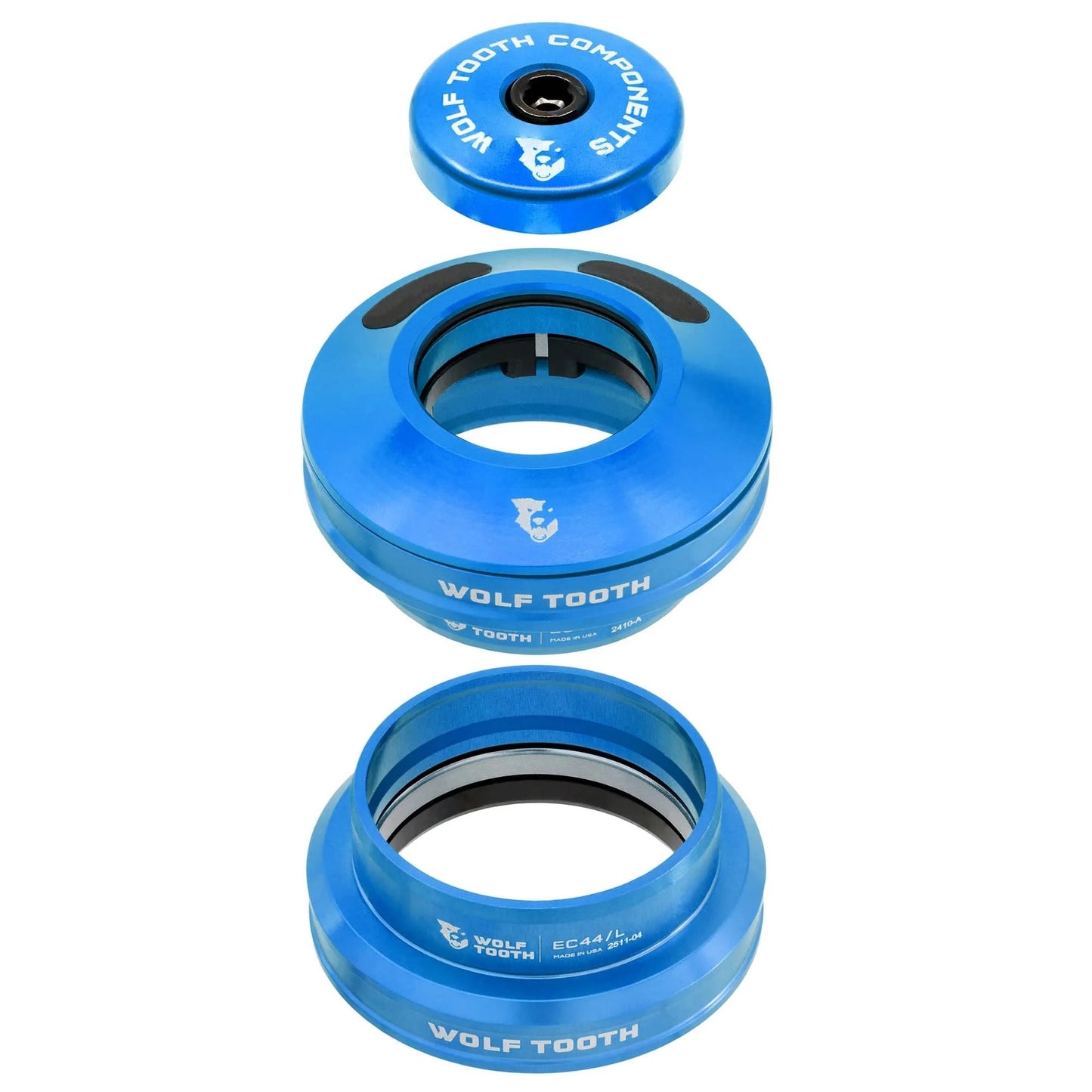 WOLF TOOTH EC44 Auscultadores semi-integrados azuis