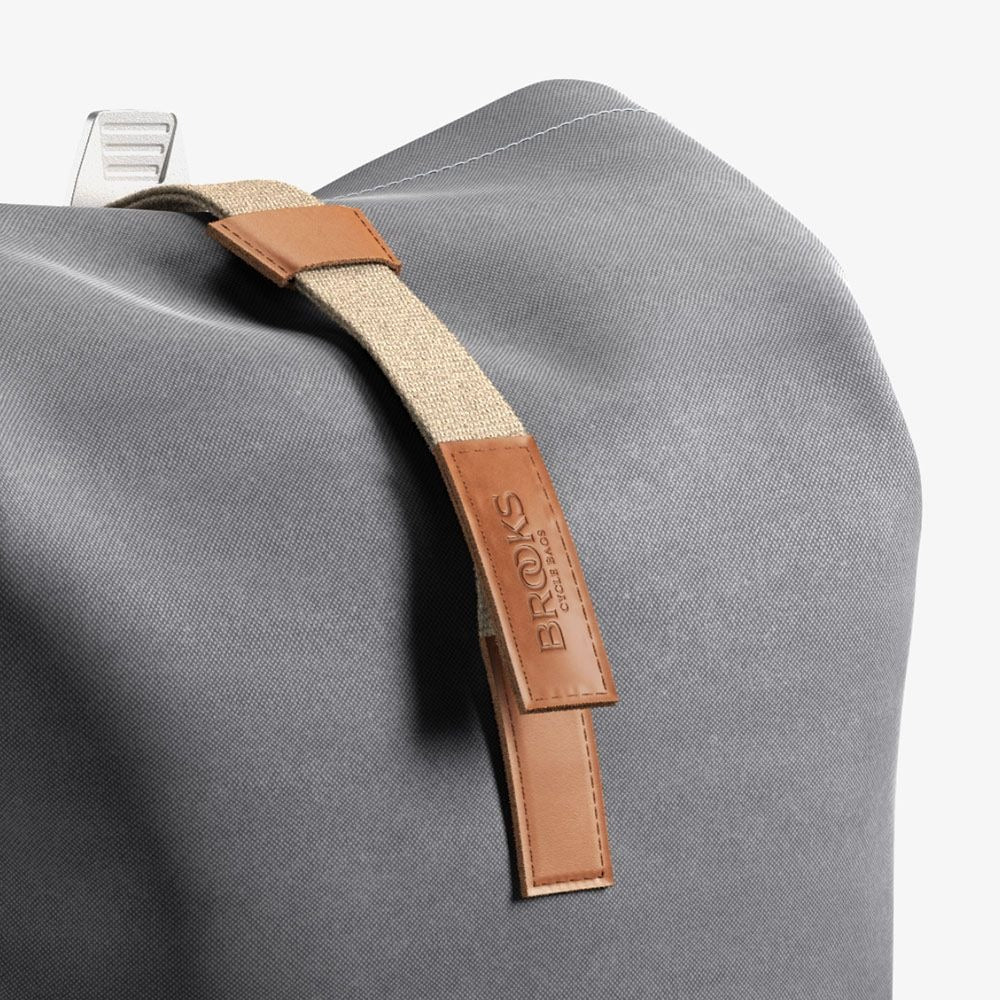 Mochila BROOKS PICKWICK COTTON CANVAS 12L Cinzento