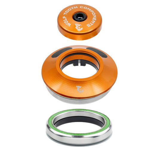 WOLF TOOTH IS52 Semi-Integrated Headset Laranja