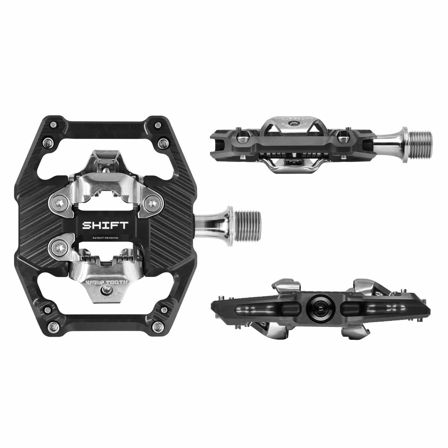 Pedais WOLF TOOTH GRAVITY CLIPLESS Preto