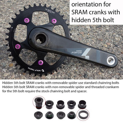 Prato Mono WOLF TOOTH DROP-STOP B GRAVEL/CX 110mm Raw Silver
