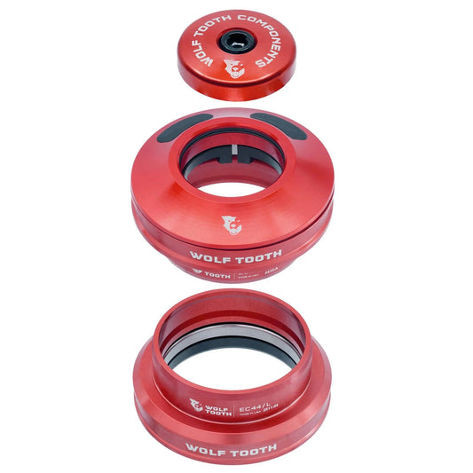 WOLF TOOTH EC44 Semi-Integrated Headset Vermelho