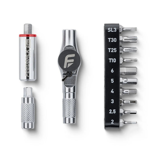 Conjunto de mini-catraca e extensão dinamométrica de 5 Nm FEEDBACK SPORTS Reflex