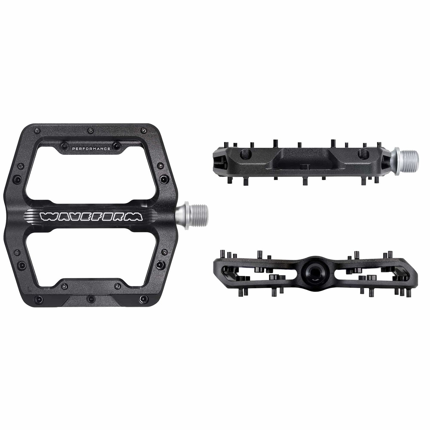 Pedais planos WOLF TOOTH WAVEFORM PERFORMANCE Preto