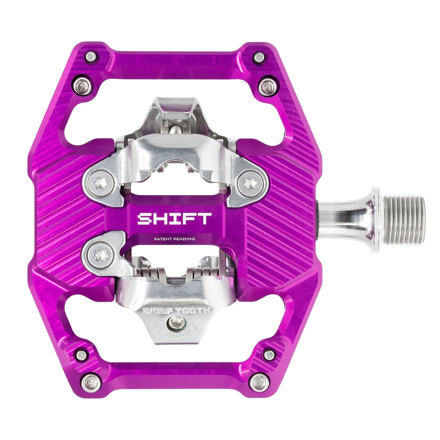 Pedais WOLF TOOTH GRAVITY CLIPLESS Violeta