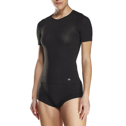Sous-Vêtement SIXS FTS1 Femme Manches Courtes Preto
