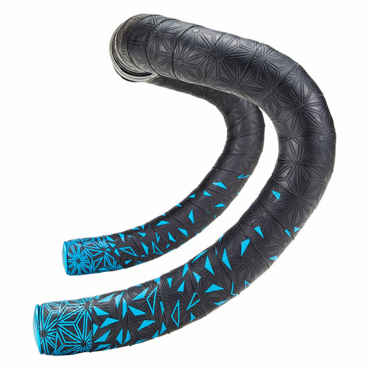 Fita para guiador SUPACAZ SUPER STICKY KUSH STAR FADE Preto/Azul