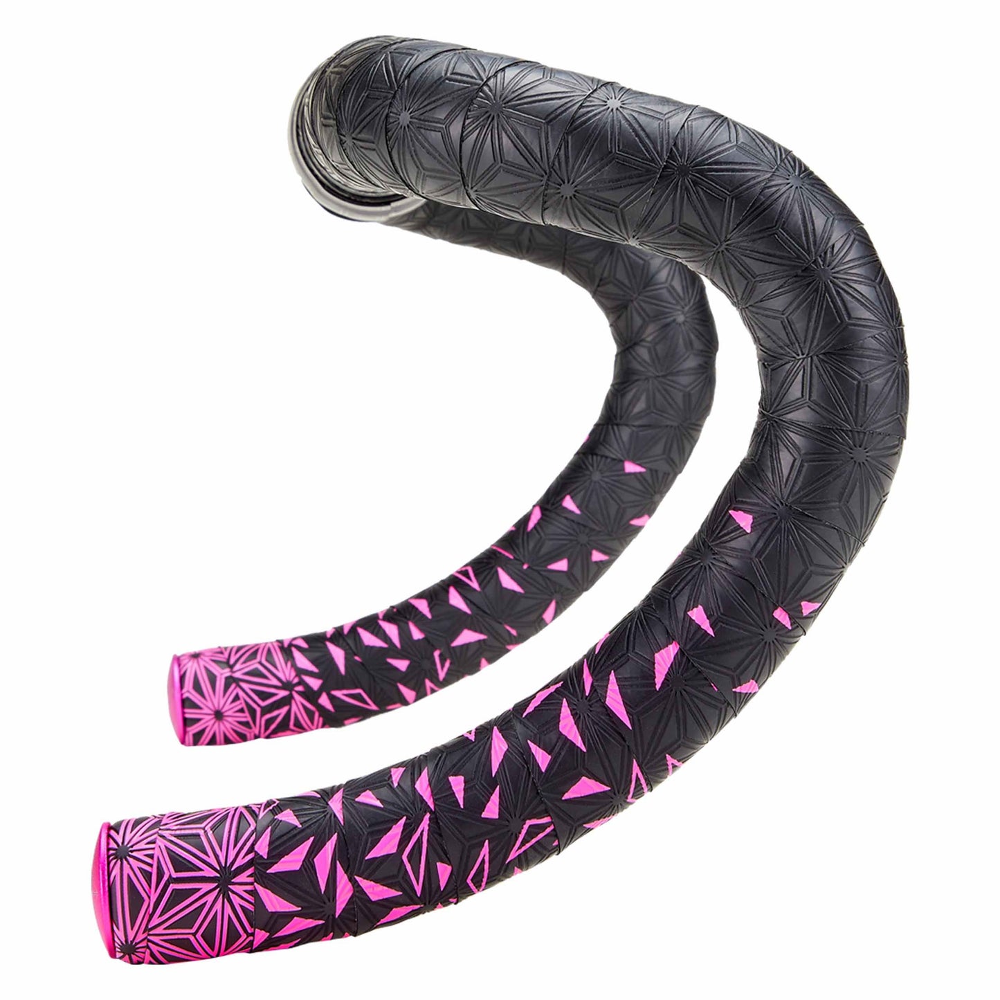 Fita para guiador SUPACAZ SUPER STICKY KUSH STAR FADE Preto/Rosa