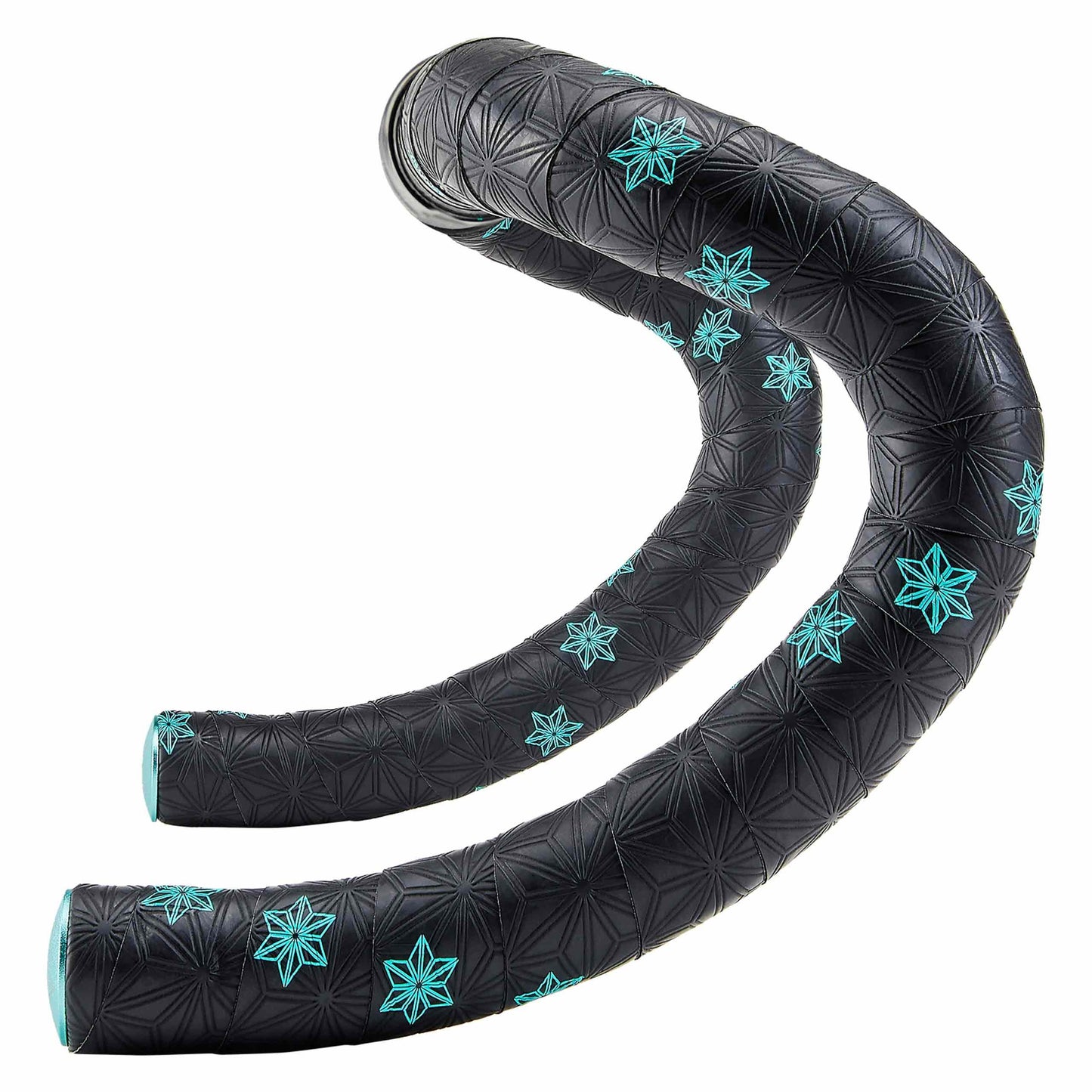 Fita para guiador SUPACAZ SUPER STICKY KUSH GALAXY Preto/Azul-celeste