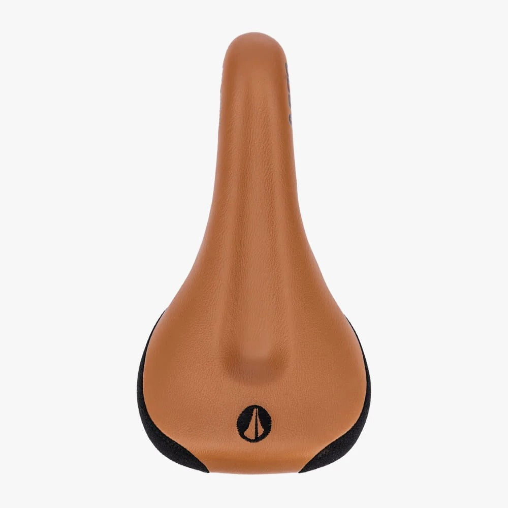 Selim SDG BEL-AIR V3 MAX com carris Lux-Alloy em couro castanho