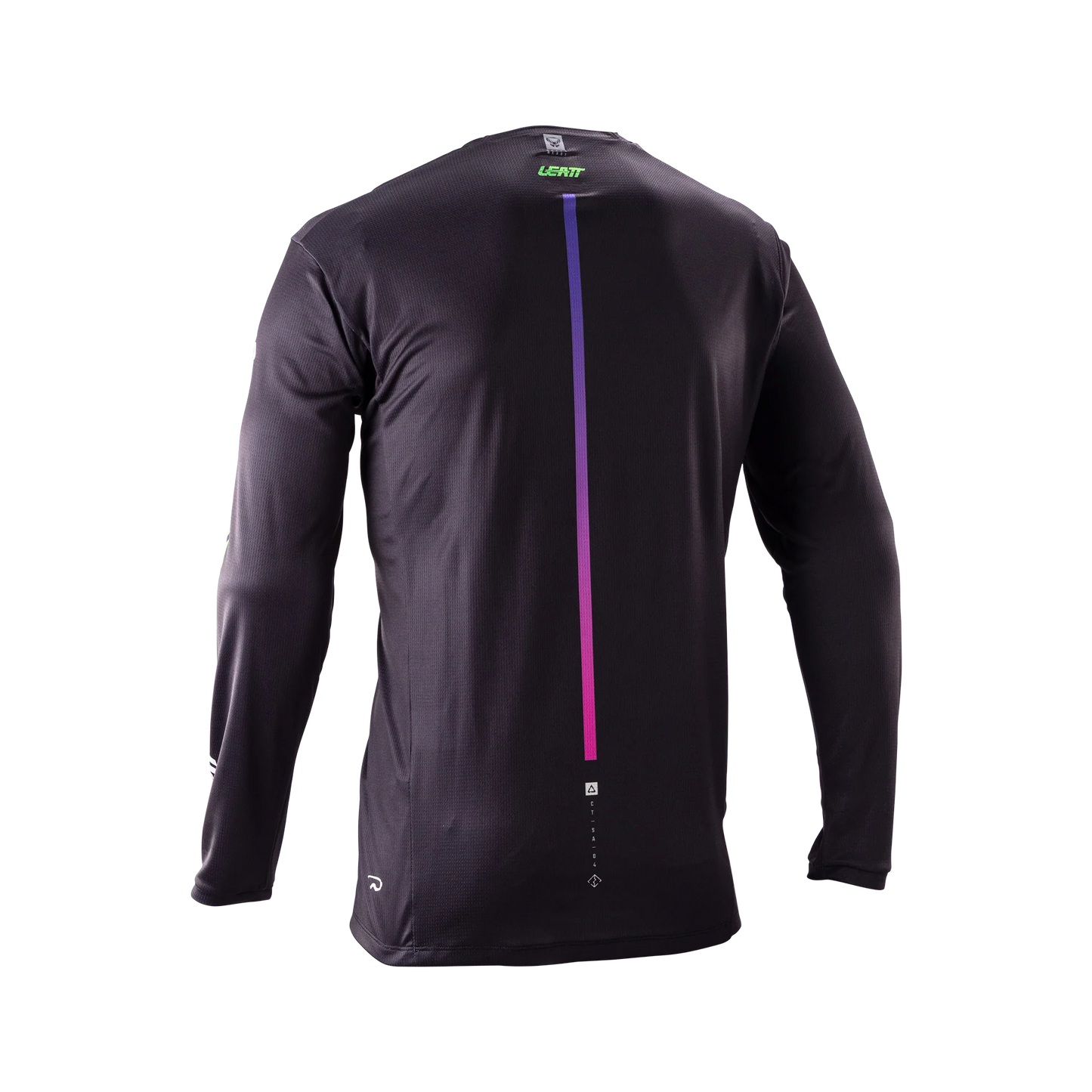 Camisola de manga comprida LEATT MTB GRAVITY 4.0 Preto/Púrpura