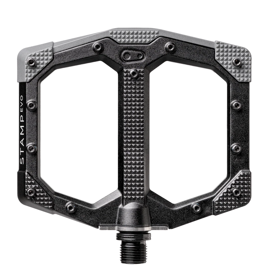 CRANKBROTHERS STAMP EVO Pedais planos pequenos Preto
