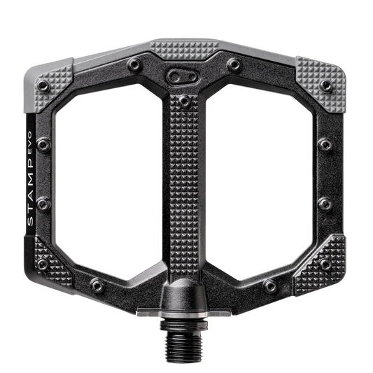 CRANKBROTHERS STAMP EVO Pedais planos pequenos Preto