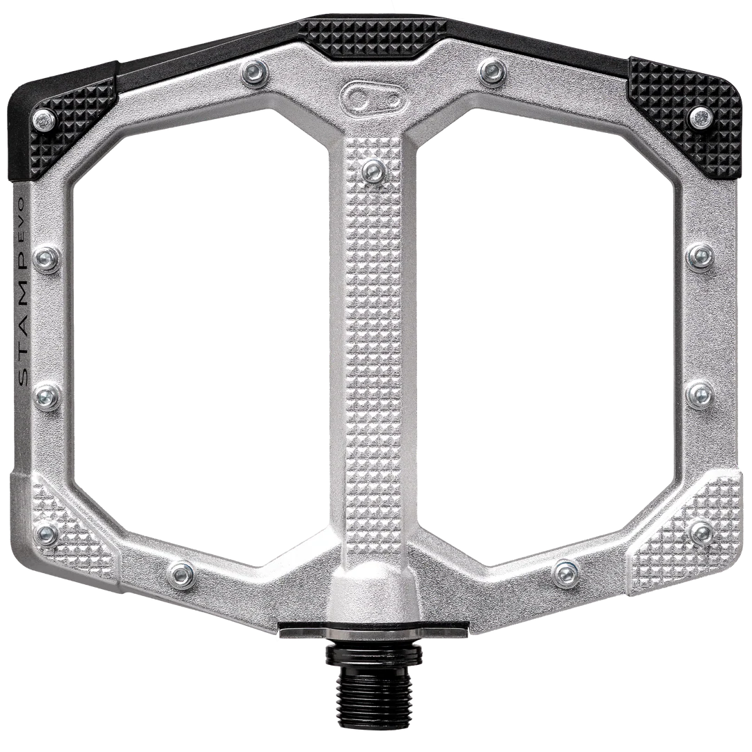 Pedais planos CRANKBROTHERS STAMP EVO Large Silver