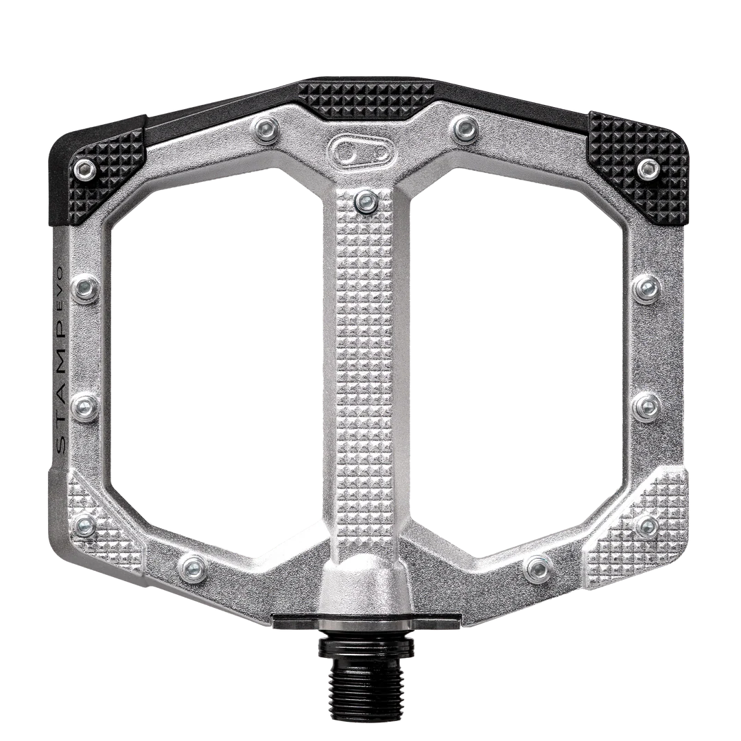 CRANKBROTHERS STAMP EVO Pedais planos pequenos Prata