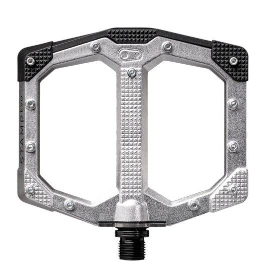CRANKBROTHERS STAMP EVO Pedais planos pequenos Prata