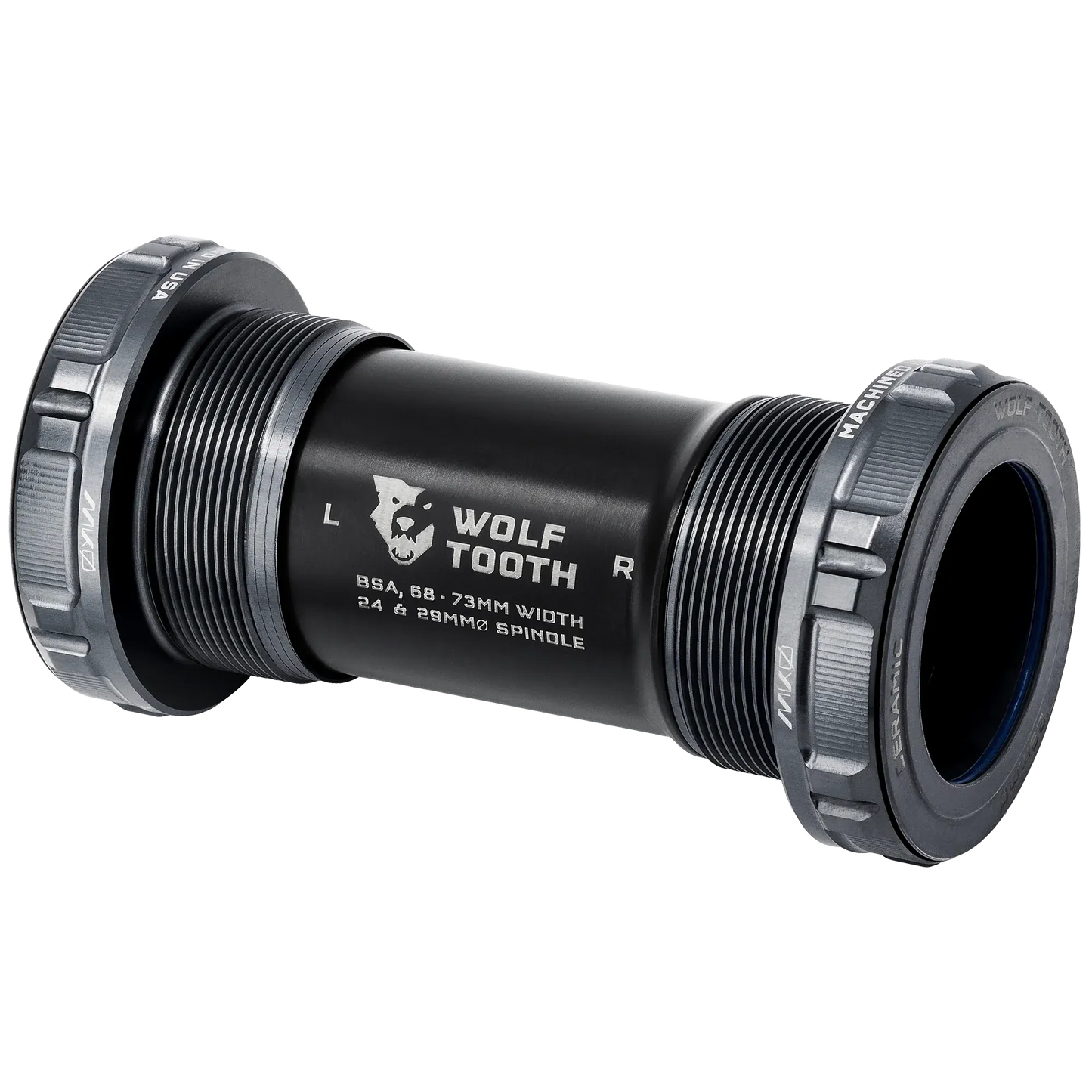 Pedaleira WOLFTOOTH MKØ BSA DUB 24mm Shimano