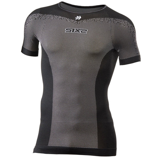 SIXS TS1L BT Roupa interior de manga curta Carbono Preto