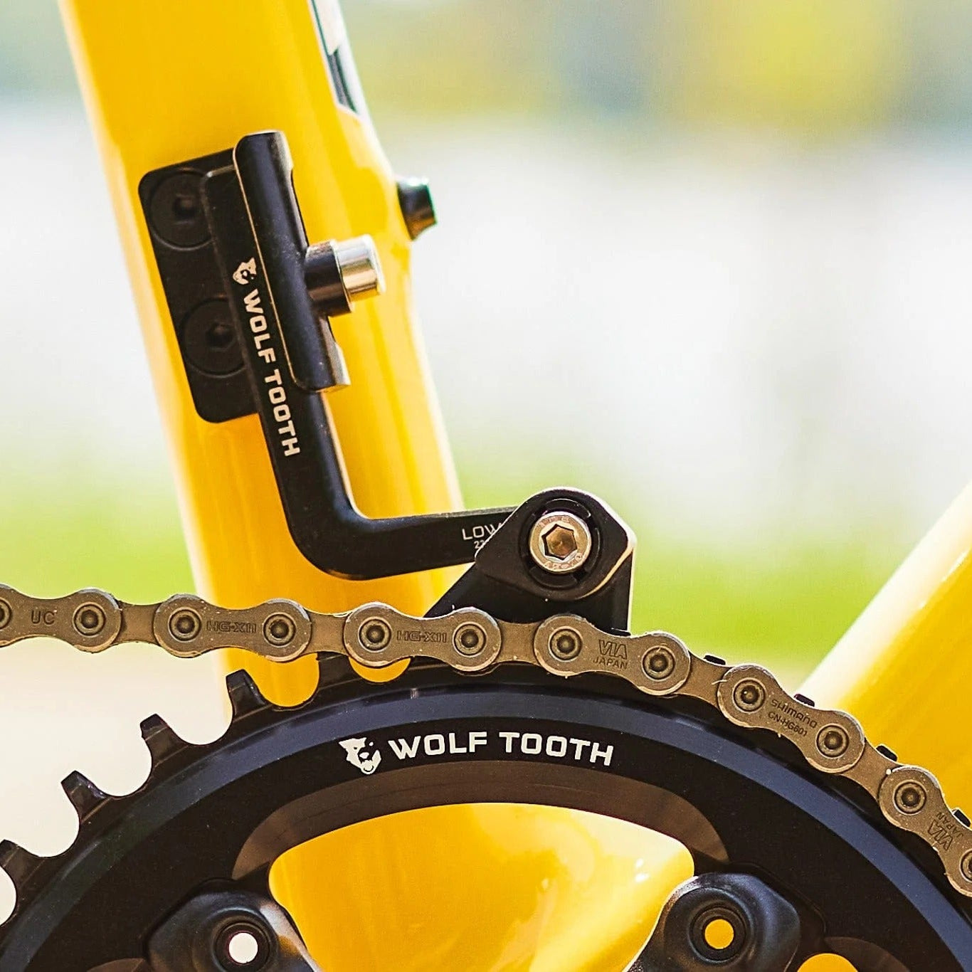 Guia de corrente de solda WOLFTOOTH AERO High Sweep