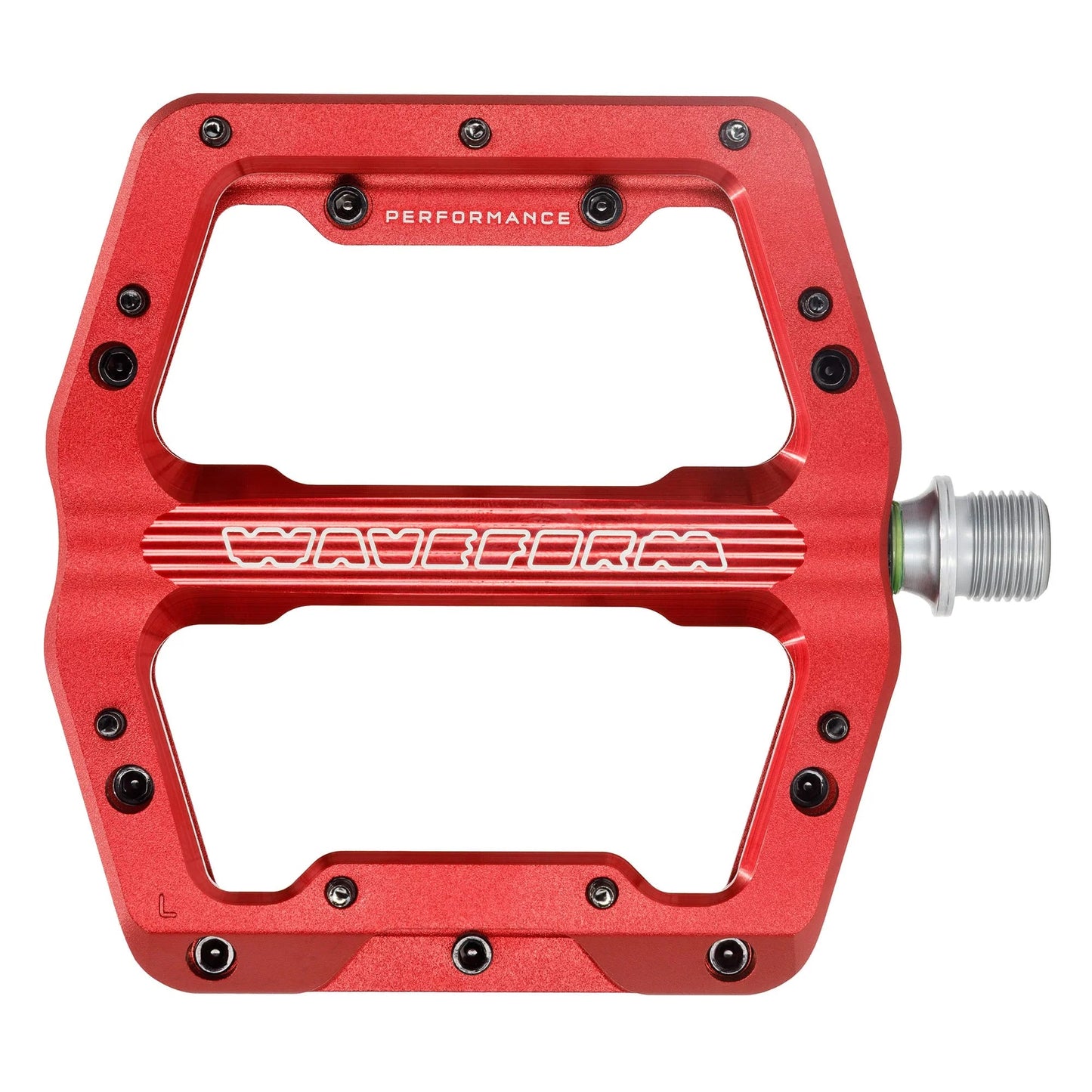 Pedais planos WOLF TOOTH WAVEFORM PERFORMANCE Vermelho
