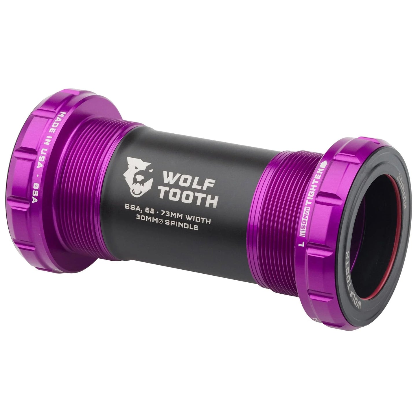 Pedaleira WOLFTOOTH BSA 24mm Ultraviolet Purple
