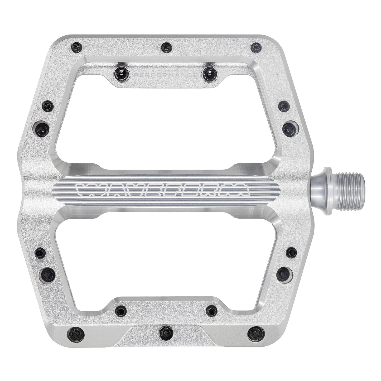 Pedais planos WOLF TOOTH WAVEFORM PERFORMANCE Prateados