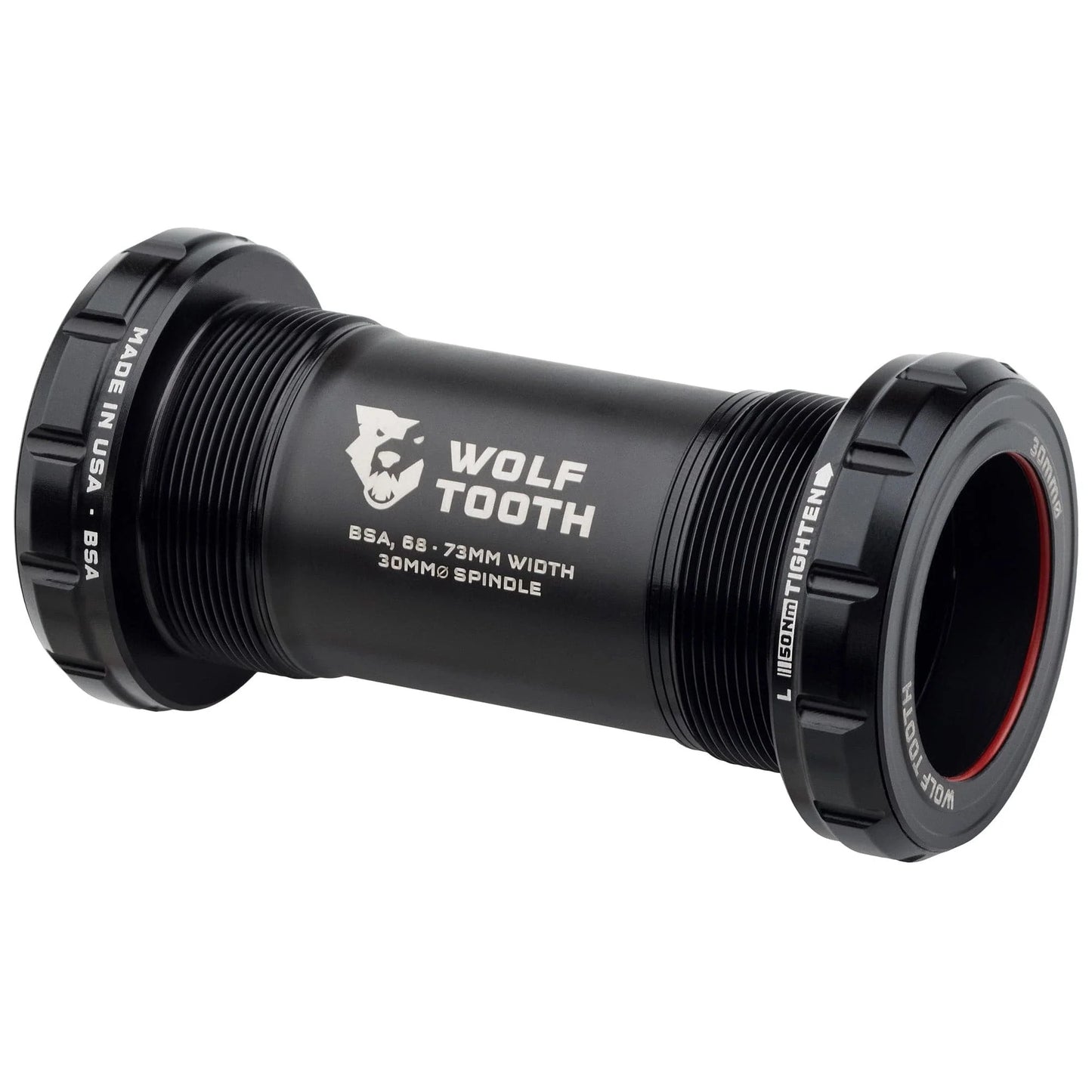 Pedaleira preta WOLFTOOTH BSA 24mm