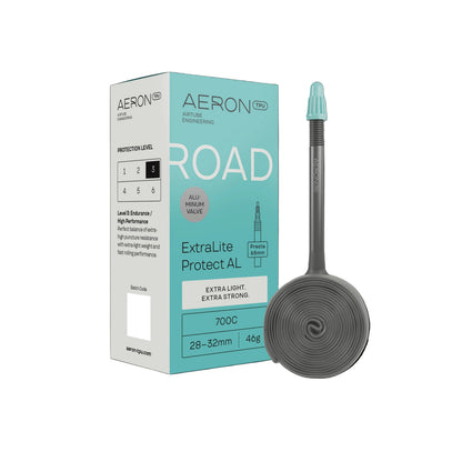 Câmara de Ar AERON ExtraLite Protect Válvula Alumínio Estrada 700x28-32mm