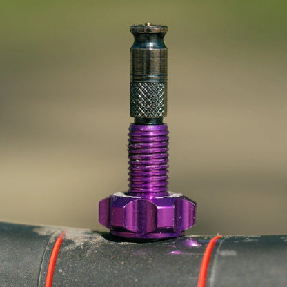 Lote de 2 Válvulas Tubeless WOLF TOOTH CLIK VALVE Ultraviolet Purple