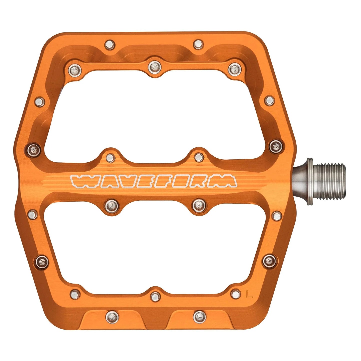 Pedais planos WOLF TOOTH WAVEFORM Large Laranja