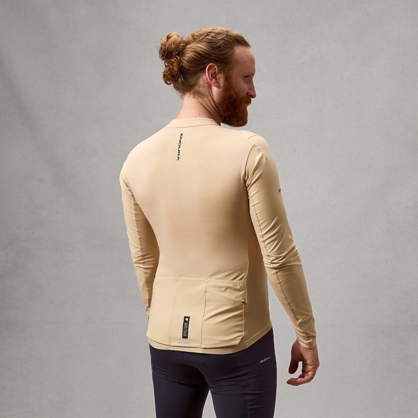 Maillot ENDURA ALLTRACK RIDE Mangas Compridas Sand