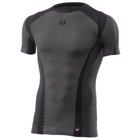 SIXS TS1 V2 Roupa interior de manga curta Carbon Black