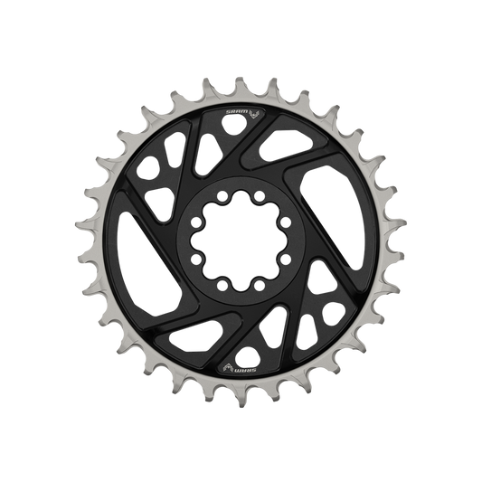 SRAM XX DH T-TYPE EAGLE 7V Montagem Direta Offset 6mm Mono Chainring Preto