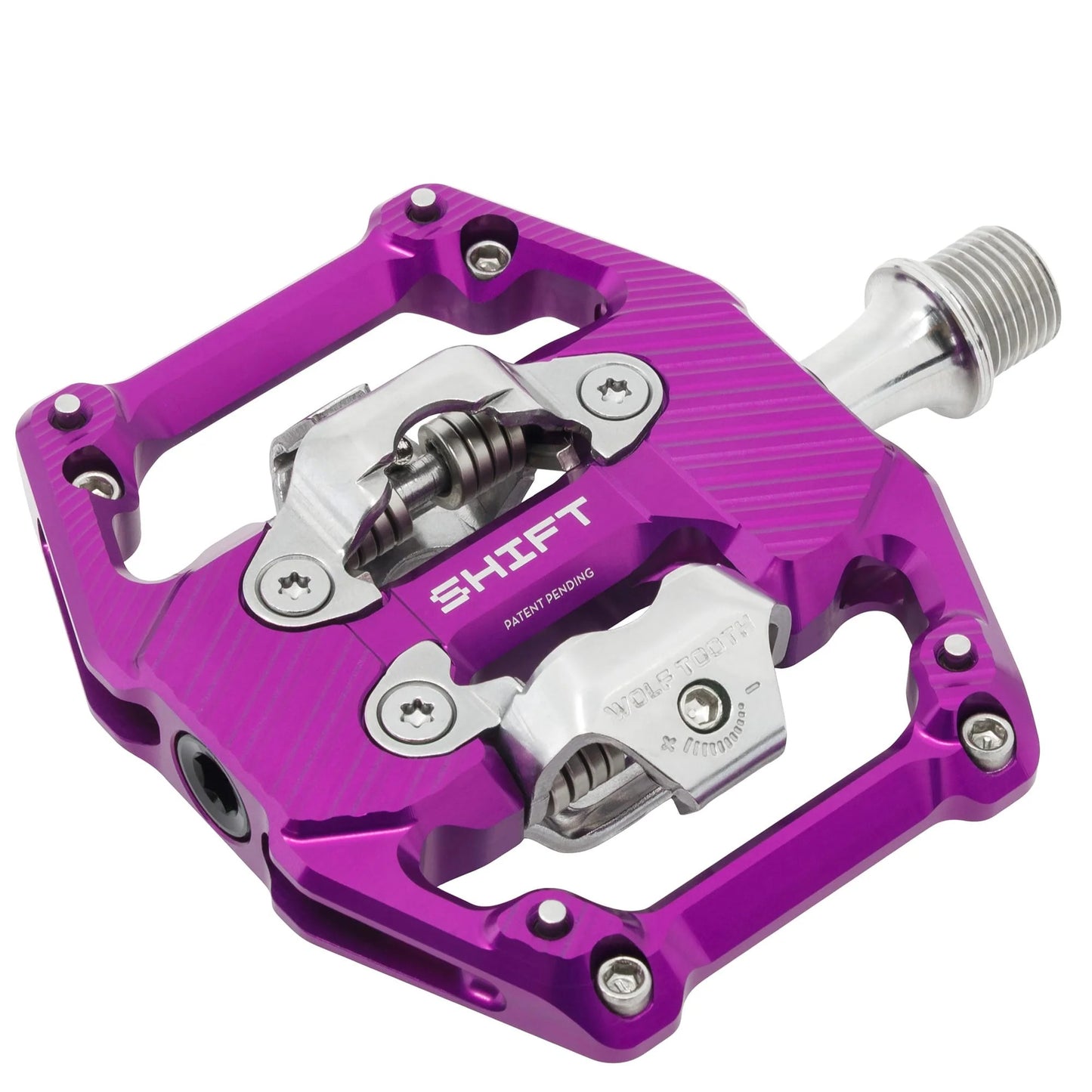 Pedais WOLF TOOTH GRAVITY CLIPLESS Violeta