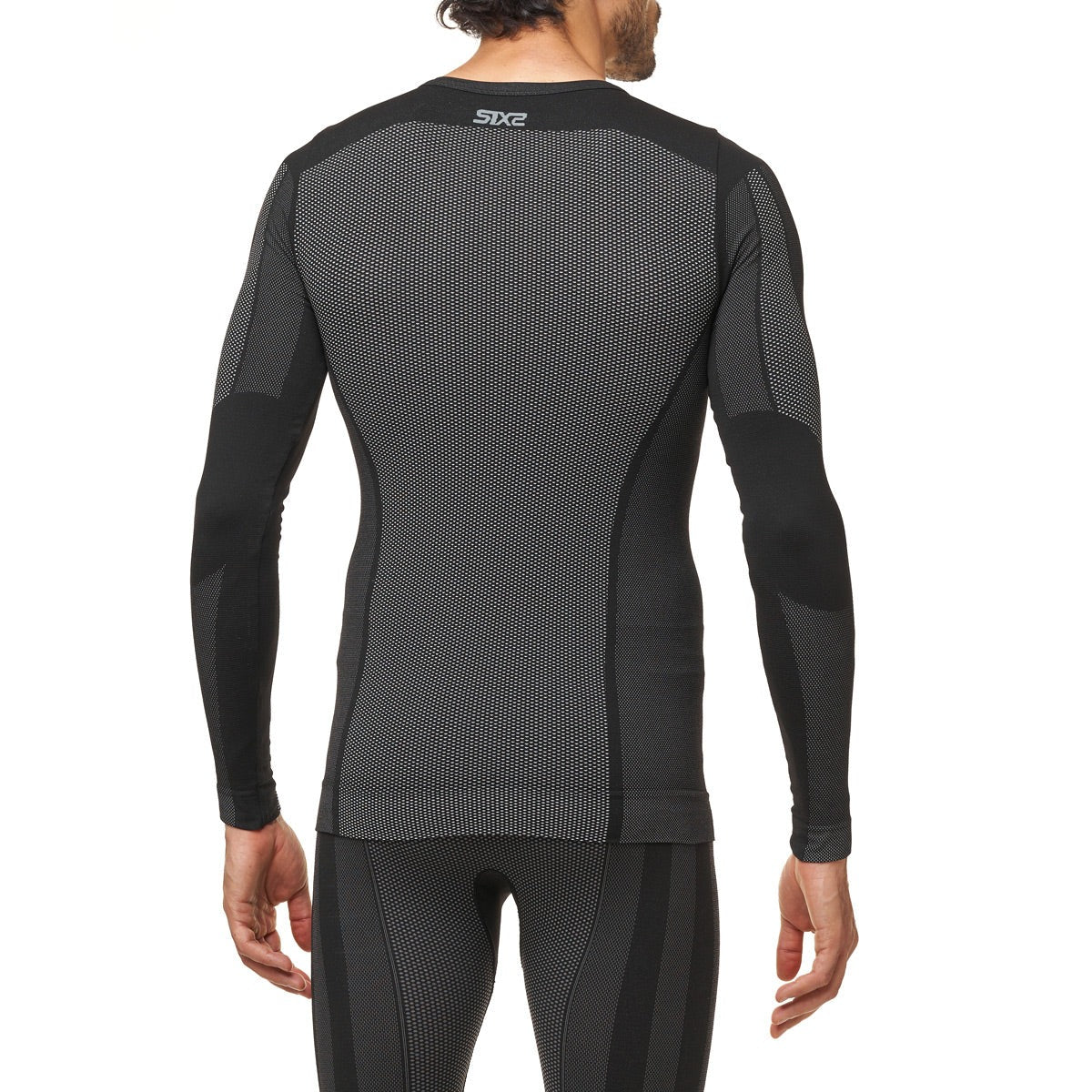 SIXS TS2 V2 Roupa interior de manga comprida Carbon Black