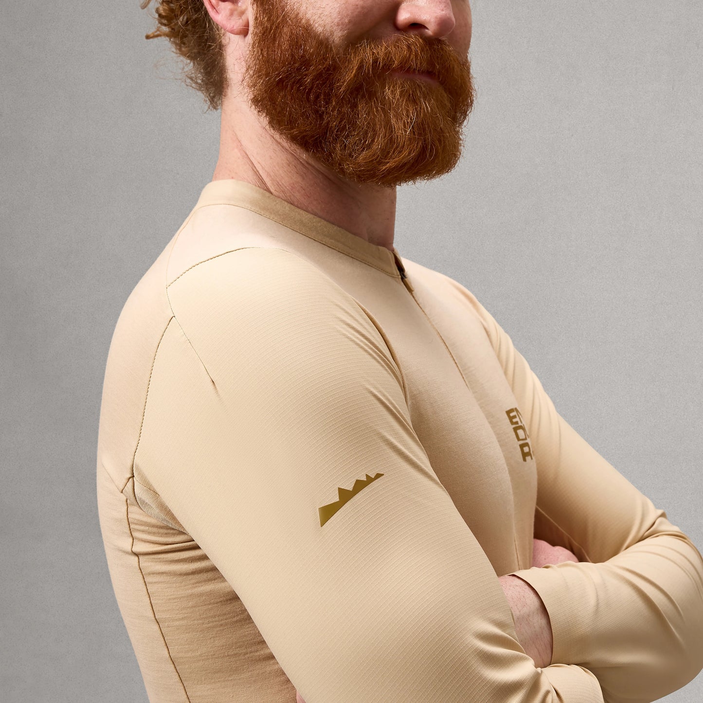 Maillot ENDURA ALLTRACK RIDE Mangas Compridas Sand