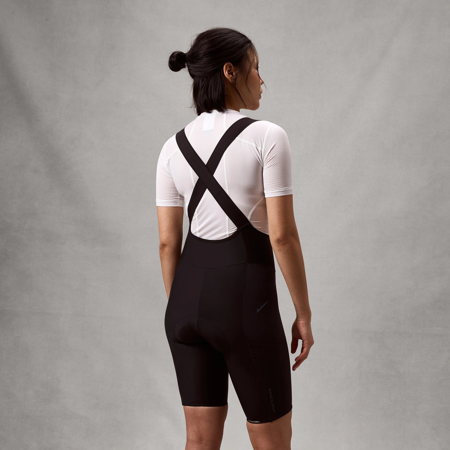 Calças ENDURA ALLTRACK RIDE Bib Tight para mulher Preto