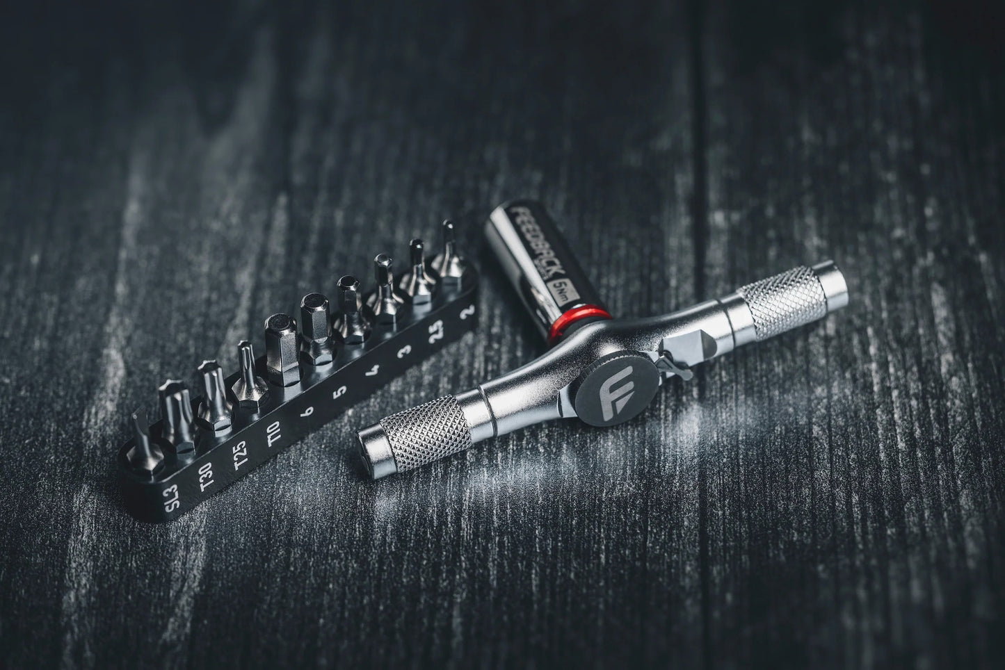 Conjunto de mini-catraca e extensão dinamométrica de 5 Nm FEEDBACK SPORTS Reflex