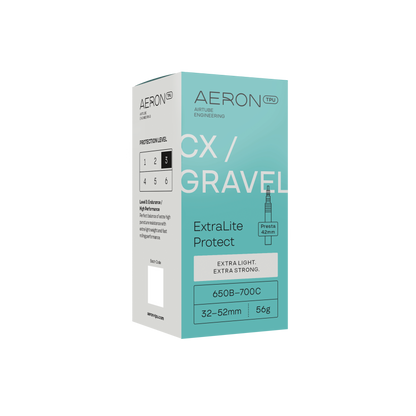 Câmara de Ar AERON ExtraLite Protect CX-Gravel 650b/700x32-52mm