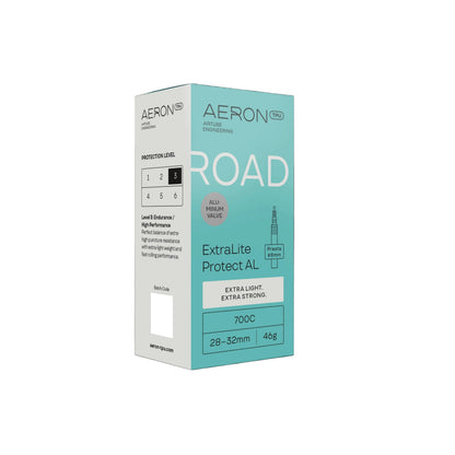 Câmara de Ar AERON ExtraLite Protect Válvula Alumínio Estrada 700x28-32mm