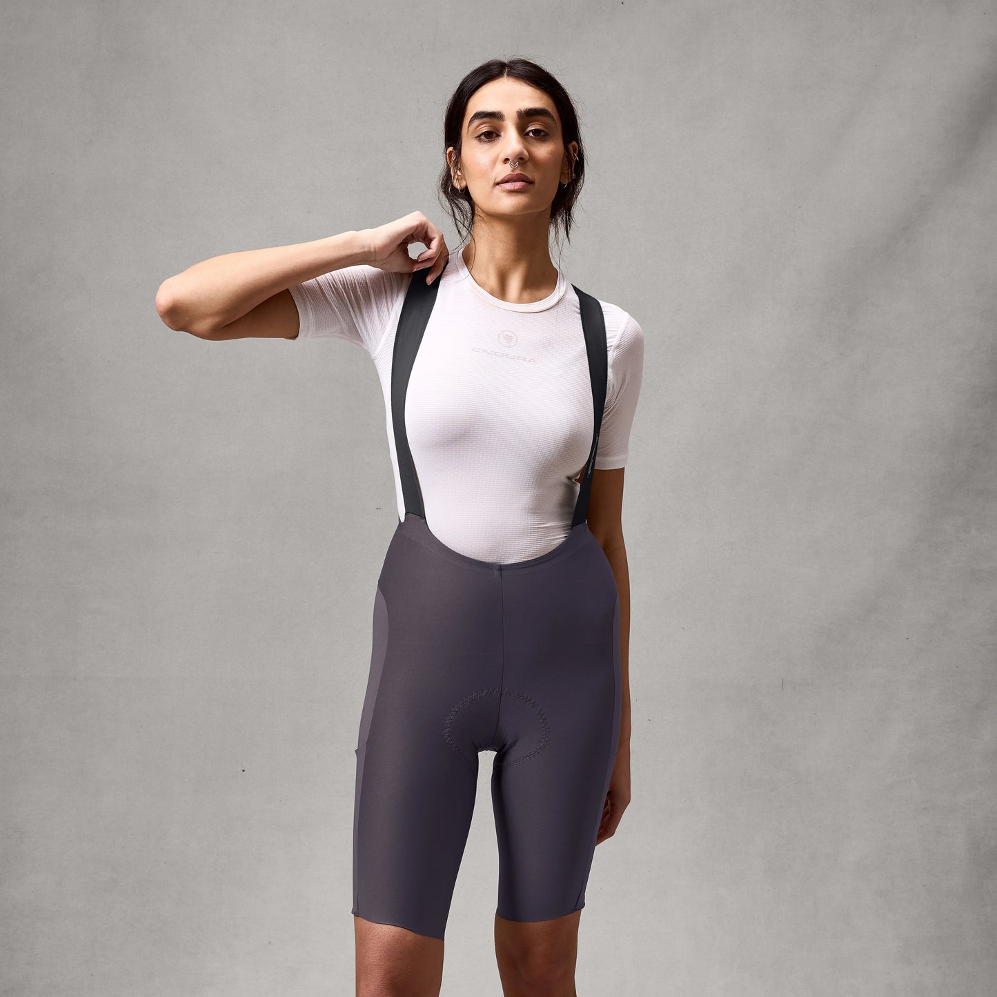 Jardineira ENDURA ALLTRACK RIDE Carbon Grey para mulher