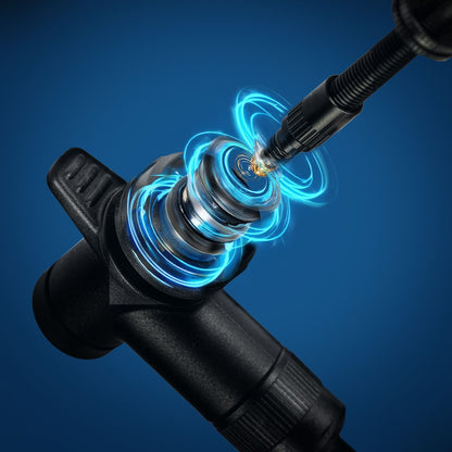 Conjunto de 2 Válvulas Tubeless TOPEAK TURBOFLOW Preto